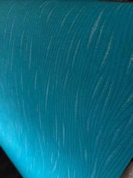 Petrol vinyl behang met structuur en reliëf A.S. Creation