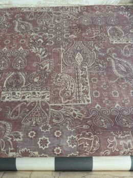 Alternative view of Rood paisley behang 106 cm breed vlies – AS Creation klassiek