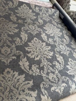 Alternative view of Donkergrijs barok behang 106 cm breed vlies – AS Creation luxe