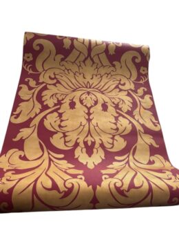 barok behang rood goud rasch 546408 klassiek luxe